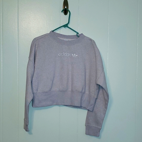 adidas Tops - Adidas Grey sweat shirt